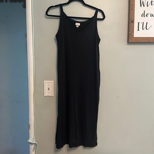 Simple black dress